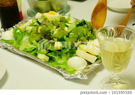 kiwi and egg salad kiwi and egg salad 101595589