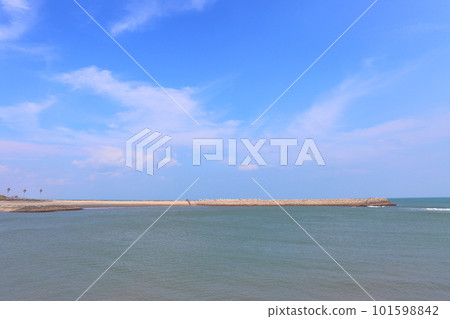 藍天雲海防波堤 藍天雲海防波堤 101598842