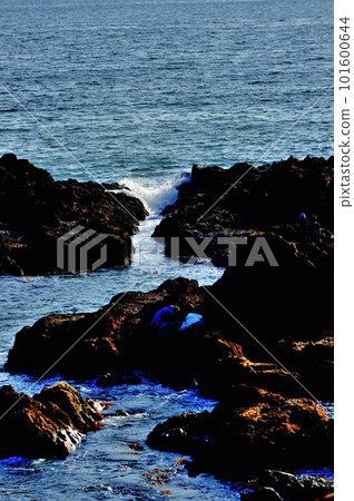 Scenery of Tateishi Park with rocky terrain 101600644