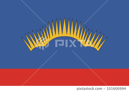 Flag of Murmansk Oblast (Russian Federation, Russia) 101600994