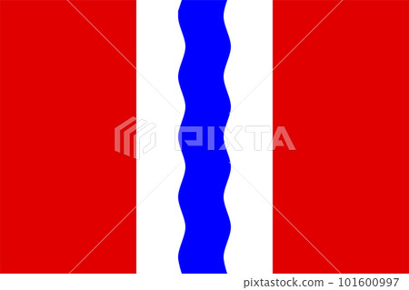 Flag of Omsk Oblast (Russian Federation, Russia) 101600997