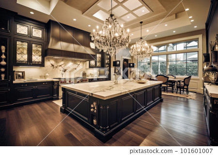 stylish luxury kitchen 101601007