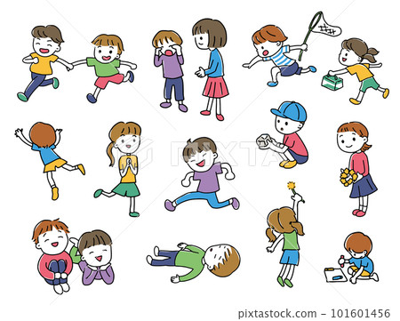 一組不同的孩子 101601456