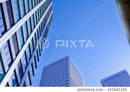 Office building and blue sky Office building and blue sky 101602165