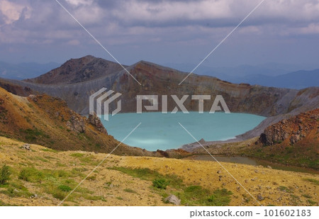 群馬草津白根之湯釜 群馬草津白根之湯釜 101602183