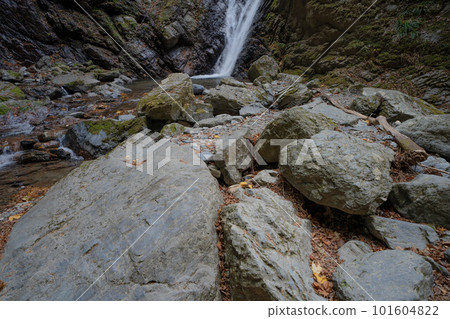 Rain waterfall of rain begining Rain waterfall of rain begining 101604822