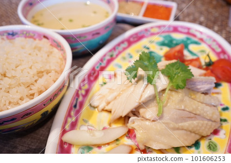 Singapore chicken rice Singapore chicken rice 101606253