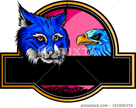 Lynx Wildcat Logo Mascot nvector illustration design Lynx Wildcat Logo Mascot nvector illustration design 101606350