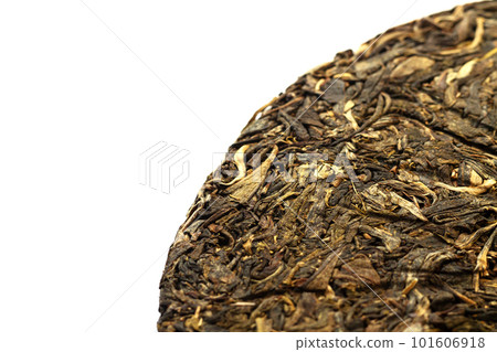 Fermented chinese shen shu puerh tea isolated 101606918