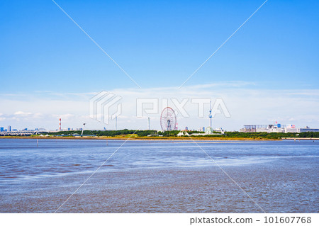 從海上眺望葛西臨海公園[東京都公園] 101607768