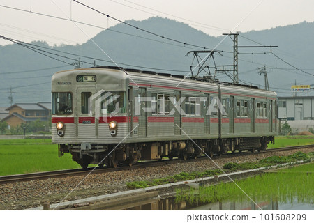 長野電鐵八代線雨宮～東八代系3500 O6編隊 101608209