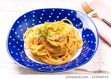 明太子培根蛋麵 101608314