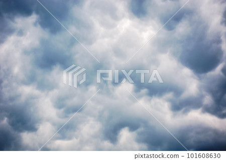 sky covered with heavy rainy clouds. bad weather forecast sky covered with heavy rainy clouds. bad weather forecast 101608630
