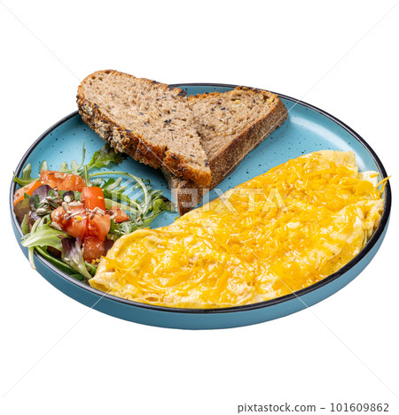 Omelette with quattro formaggi 101609862