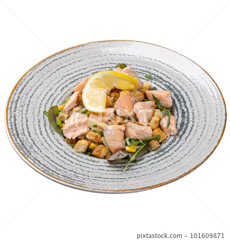 Restaurant salad menu concept, 101609871