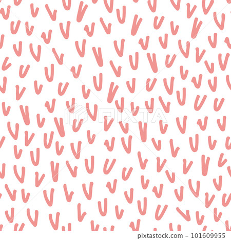 Abstract seamless pattern with squiggles 101609955