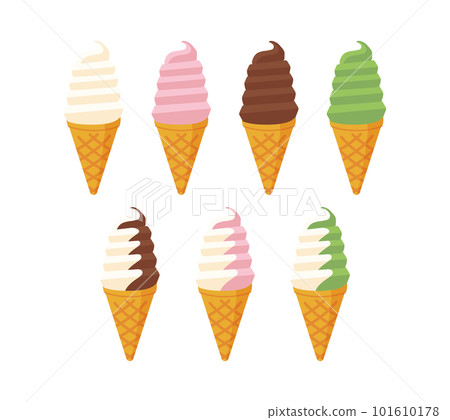 colorful soft ice cream 02 colorful soft ice cream 02 101610178