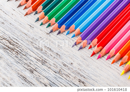 Multicolored pensils Multicolored pensils 101610418