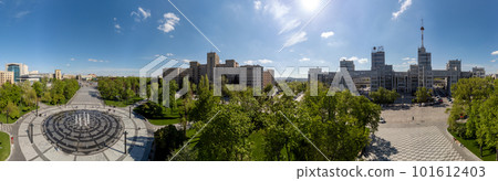 City panorama on Derzhprom and Karazin University City panorama on Derzhprom and Karazin University 101612403