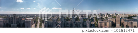 City aerial on Derzhprom and Karazin University City aerial on Derzhprom and Karazin University 101612471