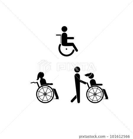 wheel chair logo wheel chair logo 101612566