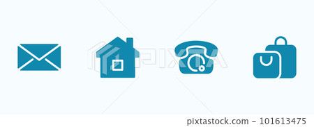 Simple vector icon on a theme home, basic services Simple vector icon on a theme home, basic services 101613475