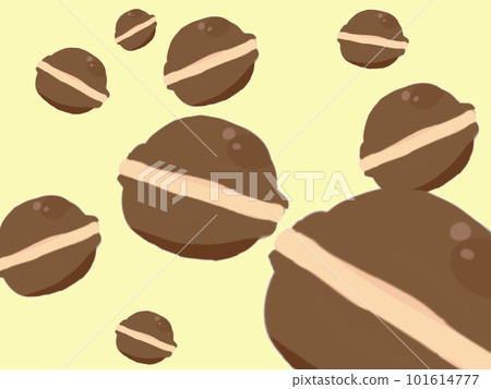 Dorayaki background material 101614777