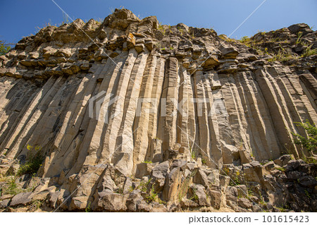 Grey columnar basalt Grey columnar basalt 101615423
