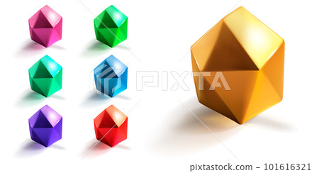 Set of abstract polyhedrons Set of abstract polyhedrons 101616321