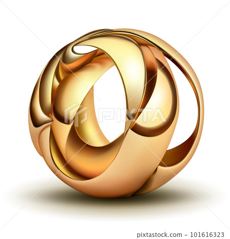 Abstract figure as a sphere Abstract figure as a sphere 101616323