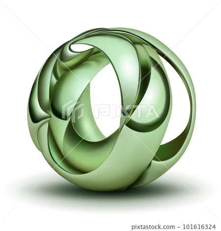 Abstract figure as a sphere Abstract figure as a sphere 101616324