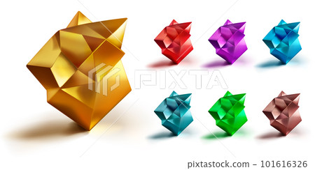Set of abstract polyhedrons Set of abstract polyhedrons 101616326