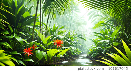 Tropical landscape 101617045