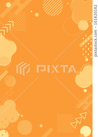 Background illustration_Memphis_Orange Background illustration_Memphis_Orange 101620162