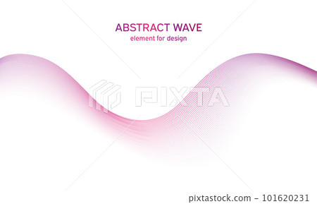Abstract colorfull wave element for design. Digital frequency track equalizer. Stylized line art background.Vector illustration.Wave with lines created using blend tool.Curved wavy line, smooth stripe Abstract colorfull wave element for design. Digital frequency track equalizer. Stylized line art background.Vector illustration.Wave with lines created using blend tool.Curved wavy line, smooth stripe 101620231