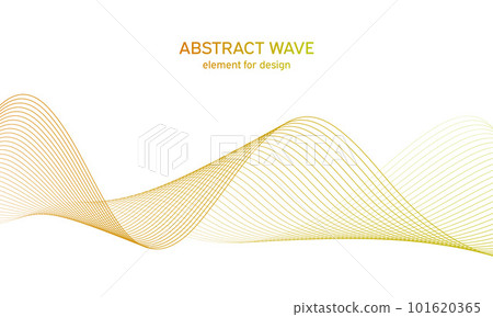Abstract colorfull wave element for design. Digital frequency track equalizer. Stylized line art background.Vector illustration.Wave with lines created using blend tool.Curved wavy line, smooth stripe Abstract colorfull wave element for design. Digital frequency track equalizer. Stylized line art background.Vector illustration.Wave with lines created using blend tool.Curved wavy line, smooth stripe 101620365