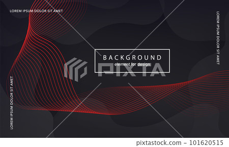 Abstract background. Wave element for design poster. Digital frequency track equalizer. Stylized art. Colorful shiny gradient lines created using blend tool. Curved wavy line smooth stripe. Vector. Abstract background. Wave element for design poster. Digital frequency track equalizer. Stylized art. Colorful shiny gradient lines created using blend tool. Curved wavy line smooth stripe. Vector. 101620515