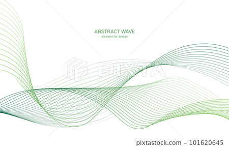 Abstract colorful wave element for design. Digital frequency track equalizer. Stylized line art background.Vector illustration.Wave with lines created using blend tool.Curved wavy line, smooth stripe Abstract colorful wave element for design. Digital frequency track equalizer. Stylized line art background.Vector illustration.Wave with lines created using blend tool.Curved wavy line, smooth stripe 101620645