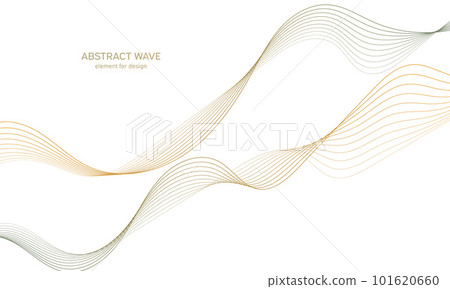 Abstract colorful wave element for design. Digital frequency track equalizer. Stylized line art background.Vector illustration.Wave with lines created using blend tool.Curved wavy line, smooth stripe Abstract colorful wave element for design. Digital frequency track equalizer. Stylized line art background.Vector illustration.Wave with lines created using blend tool.Curved wavy line, smooth stripe 101620660