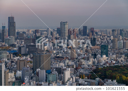 《東京》東京市中心的黃昏・從新宿副中心眺望 《東京》東京市中心的黃昏・從新宿副中心眺望 101621555