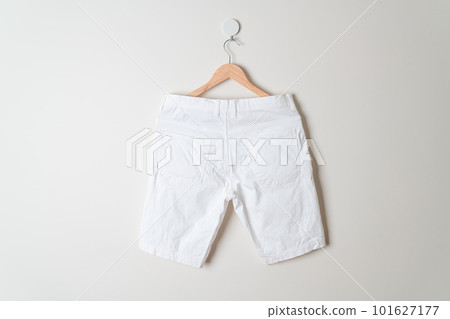 short pants hanging on wall short pants hanging on wall 101627177