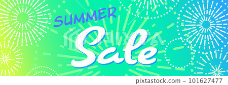 Refreshing summer image gradation background material (summer sale banner template) Refreshing summer image gradation background material (summer sale banner template) 101627477