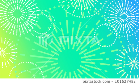 Refreshing summer image gradation background material (summer sale banner template) 101627482