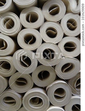 Rolls Of Wrapping Paper Texture Background  101629909