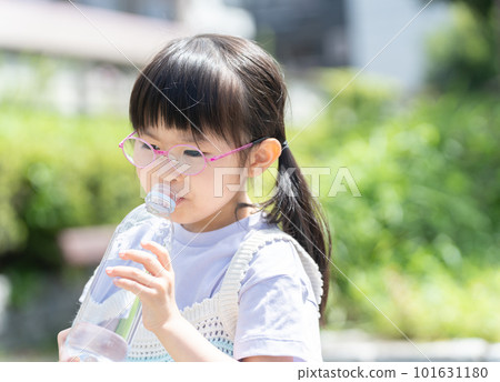 兒童用塑料瓶喝水（防暑、補水、夏季） 101631180