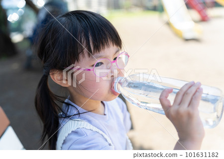 兒童用塑料瓶喝水（防暑、補水、夏季） 101631182