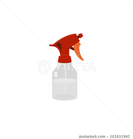 Atomizer spray bottle for hairdresser and barber, vector illustration isolated. 101631992