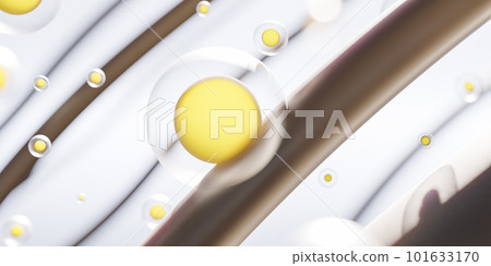 Hair treatment and Hair care Concept Background, Damage hair Repair. 3d rendering Hair treatment and Hair care Concept Background, Damage hair Repair. 3d rendering 101633170