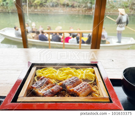 福岡縣柳川市的特色蒸鰻魚漂流 101633375