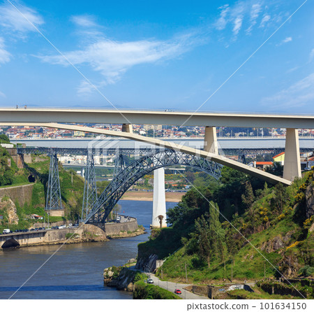 Bridges in Porto, Portugal. 101634150